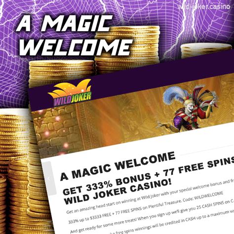 Promotions at the Wild Joker Casino .